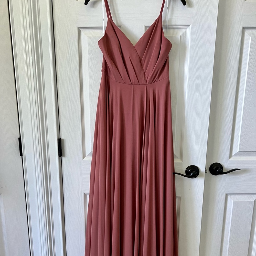 Mauve dusty pink Lulu’s formal dress size small